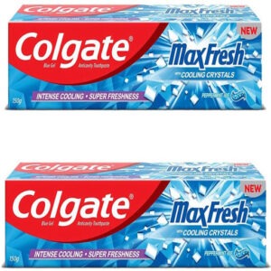 Colgate Max Fresh Blue Gel Anticavity Toothpaste 120 gr (कोलगेट मेक्स फ्रेश टूथपेस्ट)