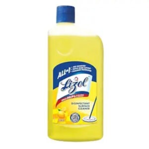 Lizol Disinfectant Surface & Floor Cleaner Liquid, Citrus - 1 Litre (लाइजोल क्लीनर लिक्विड)