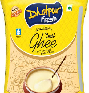 Dholpur Fresh Desi Ghee 1 litre (धौलपुर फ्रेश देसी घी)