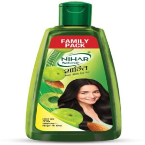 Nihar Shanti Amla Badam Hair Oil, 275ml (निहार शान्ति आंवला हेयर आयल)